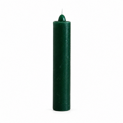 Green Prayer Candle for Money Prosperity and Success